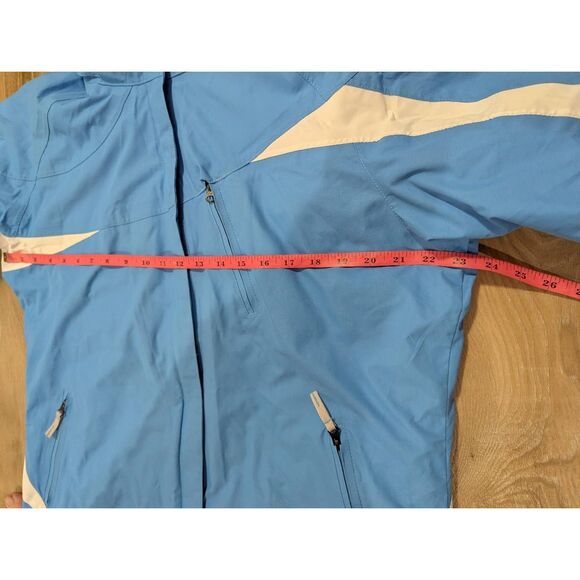 Columbia XCO Women’s Large Interchange 3-in-1 Jacket – Blue – Removable Hood – E - Picture 12 of 16